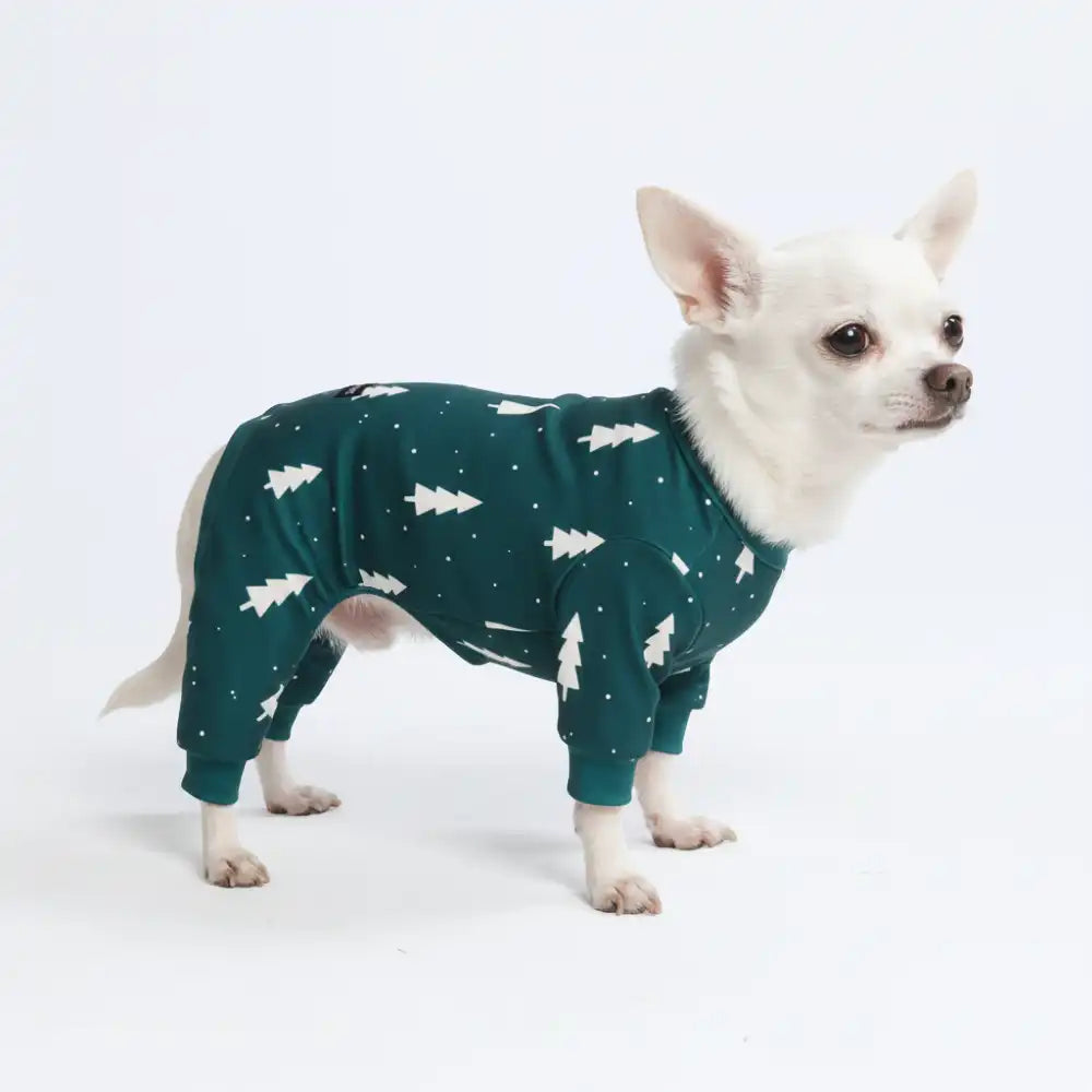 Dog Christmas Pajama - Frosty Pines