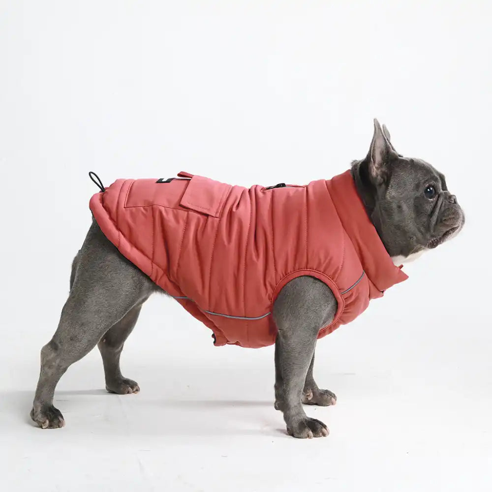 WarmShield Water-Resistant Jacket - Crimson