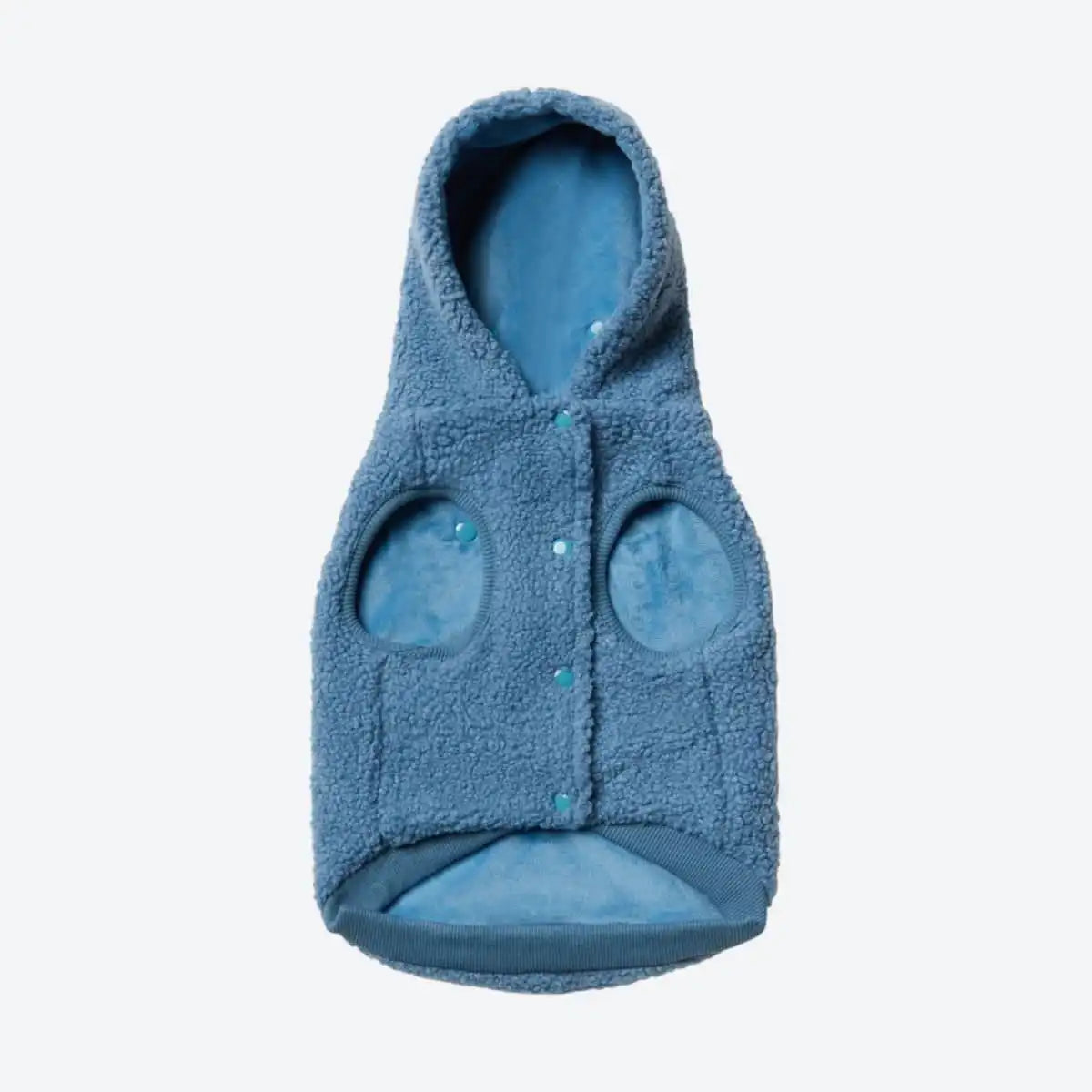 Teddy Sherpa Dog Jacket - Blue