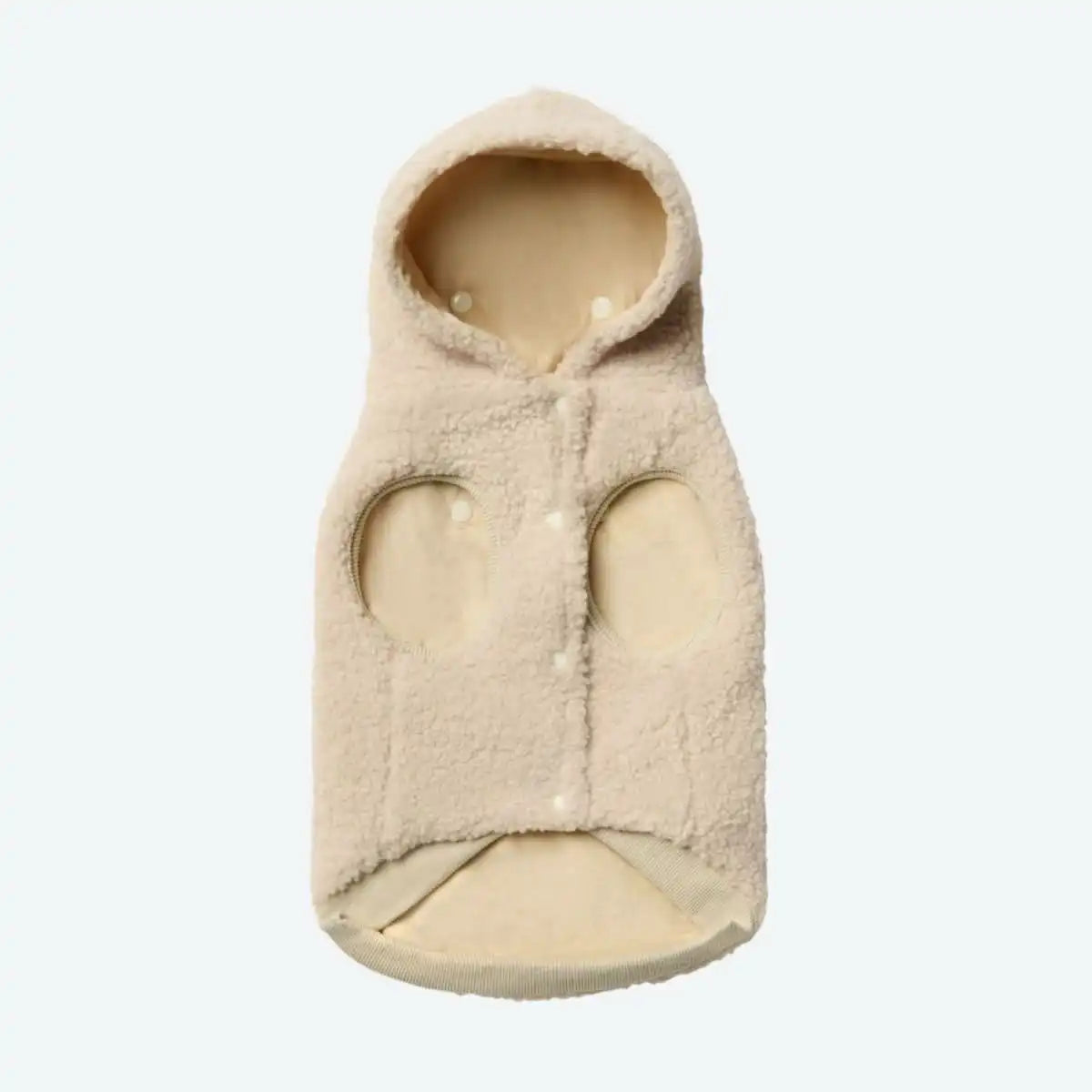 Teddy Sherpa Dog Jacket - Beige